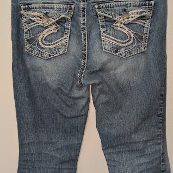 Silver Pioneer Ladies Jeans Bootcut 14x31 Good Condition - Picture 5 of 10